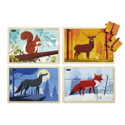 Puzzles – Animaux de la forêt