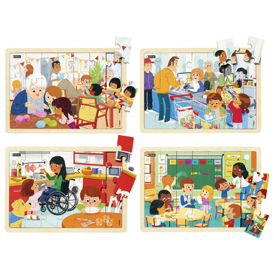 Puzzles-J’aide les adultes-21p