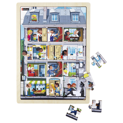 Puzzle juxtaposable – Immeuble