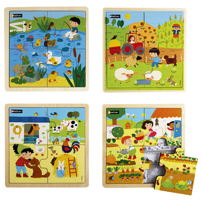 Puzzles bois – la campagne