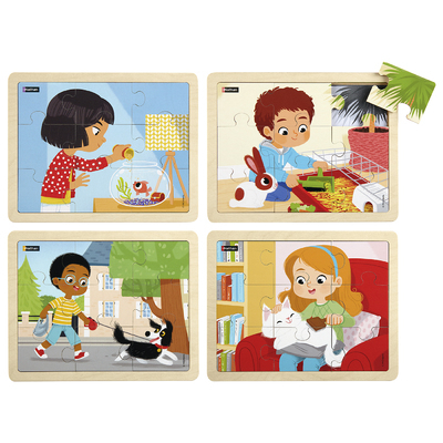 Puzzle bois – Prendre soin