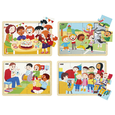 Puzzle-Bons moments à l’école