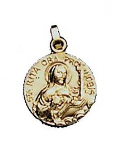 Médaille Ste Rita – Métal Doré