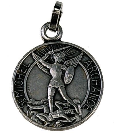 Médaille St Michel – Métal Argenté