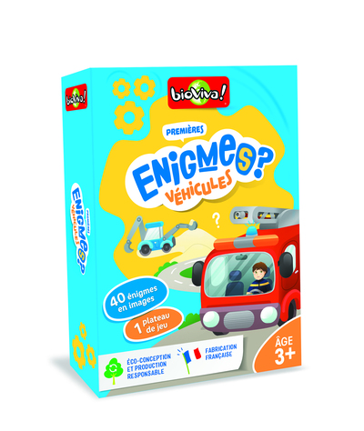 MES PREMIERES ENIGMES – VEHICULES