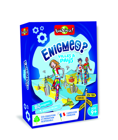 ENIGMES – VILLES ET PAYS