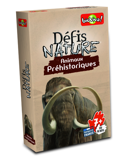 DEFIS NATURE – ANIMAUX PREHISTORIQUES
