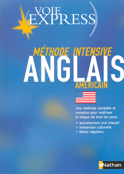 VOIE EXPRESS ANGLAIS AMERICAIN METHODE INTENSIVE + GUIDE D’ACCOMPAGNEMENT