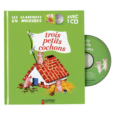 Album et CD – 3 petits cochons