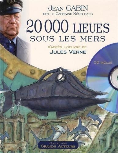 20 000 Lieues Sous Les Mers Livre + Cd