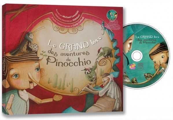 Grand Livre Des Aventures De Pinocchio