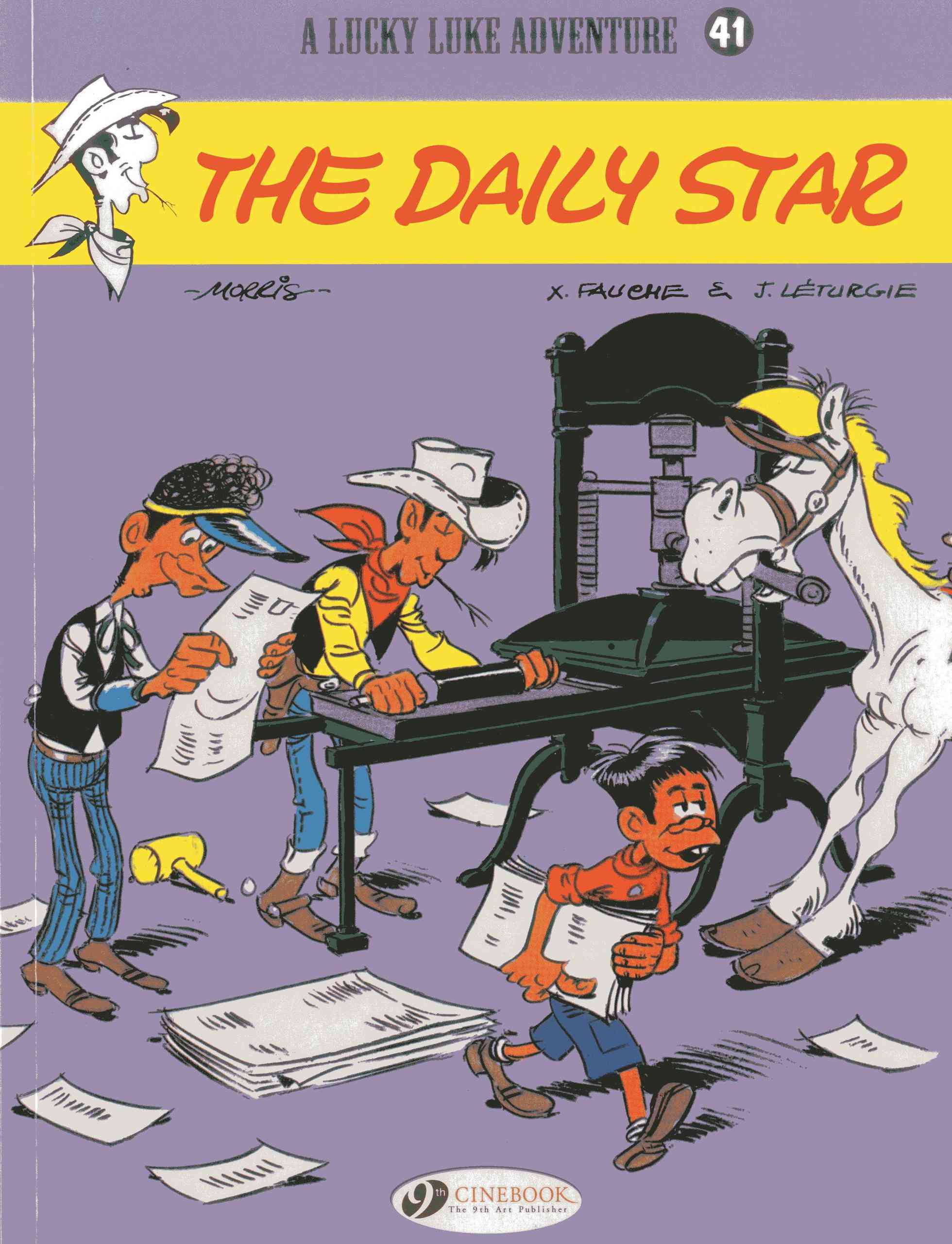 Lucky Luke - Tome 41 The Dailly Star - Vol41