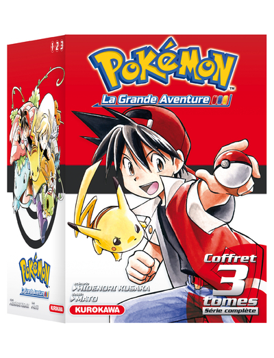 Coffret Pokemon La Grande Aventure (Tomes 1-2-3 + Guide Pokemon) (copie)