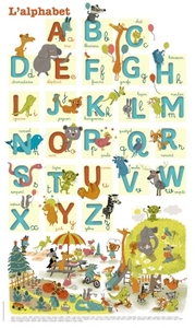 J'apprends l'alphabet - poster