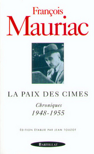 LA PAIX DES CIMES CHRONIQUES 1948-1955