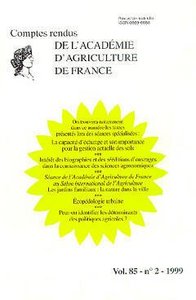 LA CAPACITE D'ECHANGE ET SON IMPORTANCE POUR LA GESTION ACTUELLE DES SOLS INTERET DES BIOGRAPHIES ET