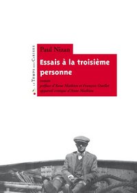 ESSAIS A LA TROISIEME PERSONNE