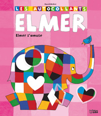 LES AUTOCOLLANTS ELMER : ELMER S'AMUSE