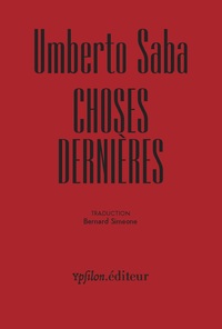 CHOSES DERNIERES