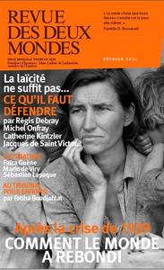 Revue des deux mondes fevrier 2021 - la crise de 1929