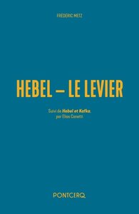 Trois études sur J. P. Hebel, écrivain allemand - ou Hebel-Le Levier