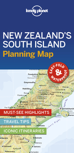 NEW ZEALAND'S SOUTH ISLAND PLANNING MAP 1ED -ANGLAIS-
