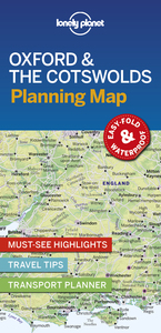OXFORD & THE COTSWOLDS PLANNING MAP 1ED -ANGLAIS-