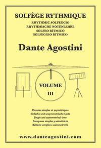 AGOSTINI SOLFEGE RYTHMIQUE 3 DRUMS