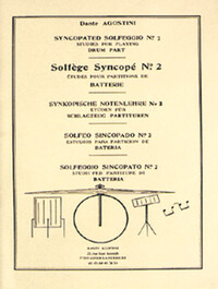 DANTE AGOSTINI : SOLFEGE SYNCOPE - VOLUME 2