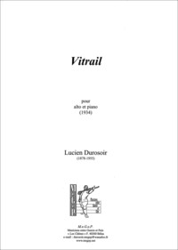 Vitrail pour alto et piano