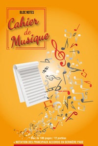 Cahier musique bloc 12 port