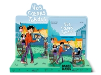 PLV DE LANCEMENT NOS COEURS TORDUS BD