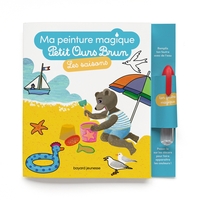 Les saisons - Ma peinture magique Petit Ours Brun