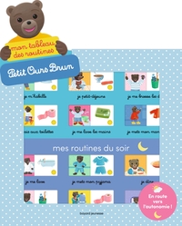 Petit Ours Brun - Mon tableau des routines - Dès 2 ans