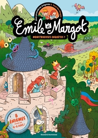Mes premières énigmes Émile et Margot - Monstrueuses enquêtes !