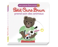 Petit Ours Brun prend soin des animaux - Mon premier livre animé