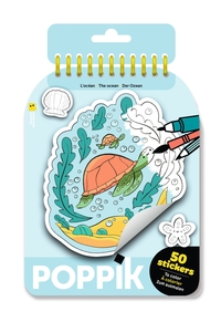 CARNET DE STICKERS - Océan