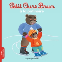 PETIT OURS BRUN VA A LA PATINOIRE