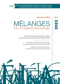 URBANISMO Y JERARQUIZACION URBANA DE LOS TERRITORIOS AMERICANOS (1500-1700) - EDITION MULTILINGUE