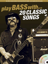 PLAY BASS WITH... 20 CLASSIC SONGS GUITARE+CD