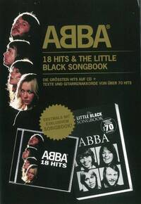ABBA: 18 HITS & THE LITTLE BLACK SONGBOOK (BOOK/CD) +CD