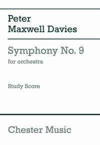 PETER MAXWELL DAVIES: SYMPHONY NO. 9 (STUDY SCORE) POCHE
