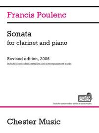 FRANCIS POULENC: SONATA FOR CLARINET AND PIANO