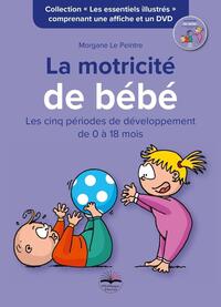 LA MOTRICITE DE BEBE - LES CINQ PERIODES DE DEVELOPPEMENT DE 0 A 18 MOIS. COMPRENANT UNE AFFICHE ET