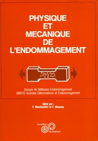 Physique et mécanique de l'endommagement