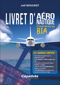 LIVRET D'AERONAUTIQUE - PREPARATION AU BIA