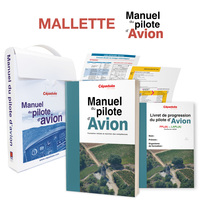 Mallette du Manuel du pilote d'avion Licence de pilote privé d'avion PPL (A)- 21e édition