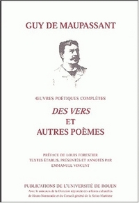 DES VERS ET AUTRES POEMES - OEUVRES POETIQUES COMPLETES