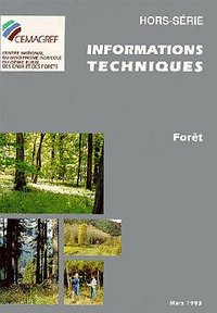 INFORMATIONS TECHNIQUES HORS-SERIE FORET MARS 93