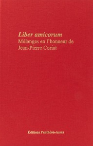 MELANGES EN L HONNEUR DE JEAN-PIERRE CORIAT